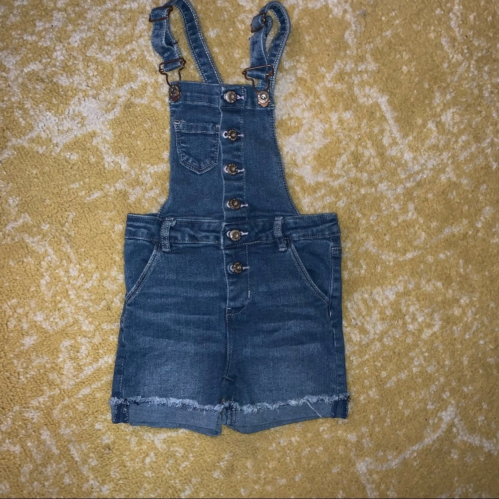 Overalls Size 5 little girls short overalls